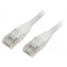 LATIGUILLO RJ45 CAT.6 UTP BLANCO 0.5M NANOCAB