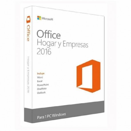 Microsoft Office Hogar y Empresas 2016