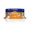 DVD-R VERBATIM 4.7GB 120MIN 16X PRINTABLES TARRINA 25UNDS