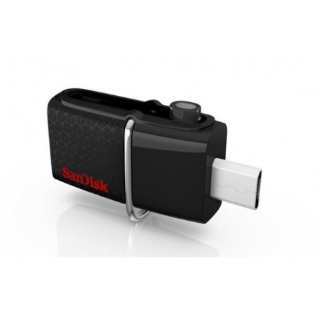 Sandisk 64GB Ultra Dual USB 3.0 64GB USB 3.0 (3.1 Gen 1) Type-A Negro unidad flash USB