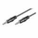 EWENT CABLE AUDIO 3,5mm stereo M - 3.5mm M. 2m