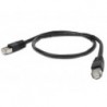 Gembird Patch Cord Cat.6 UTP 0.5m 0.5m Cat6 U/UTP (UTP) Negro cable de red