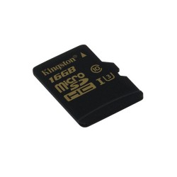 KINGSTON GOLD MICROSD UHS-I SPEED CLASS 3 (U3) 16GB SIN ADAPTADOR