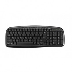 Genius KB-M225C USB QWERTY Español Negro teclado