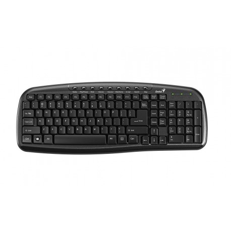 Genius KB-M225C USB QWERTY Español Negro teclado