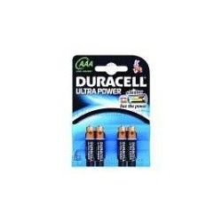 Duracell Ultra Power AAA 4 Pack Alcalino 1.5V batería no-recargable