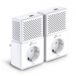 TP-LINK AV1000 1000Mbit/s Ethernet Color blanco 2pieza(s) adaptador de red powerline