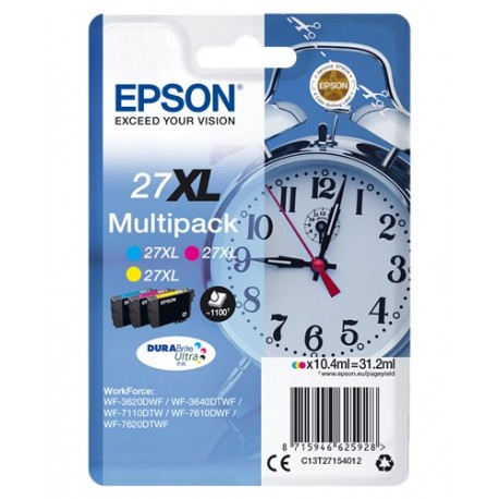 EPSON Cartucho Multipack T27XL WF3620/3640/7610