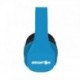 Brigmton Auriculares MP3/Radio SD Bateria Azules