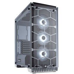 CAJA CORSAIR CRYSTAL 570X RGB ATX MID-TOWER BLANCA
