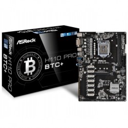 Asrock H110 Pro BTC+ Intel H110 LGA 1151 (Socket H4) ATX placa base
