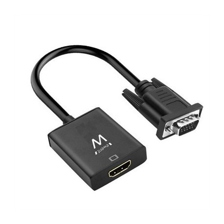 EWENT EW9866 Adaptador Vga/Hdmi con Audio