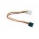 Cable alimentacion SATA 15cm