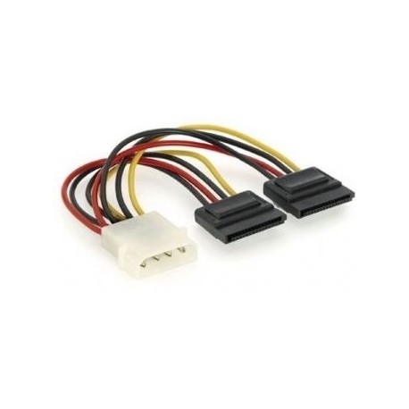 Cable alimentacio 2x SATA 15cm