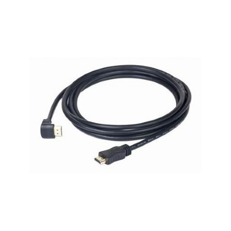 Cable HDMI 90º M/M 3m 4K 3D3840x2160 30Hz/4096x216