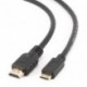 Cable HDMI1.3 M/Mini HDMI M 3m Gold