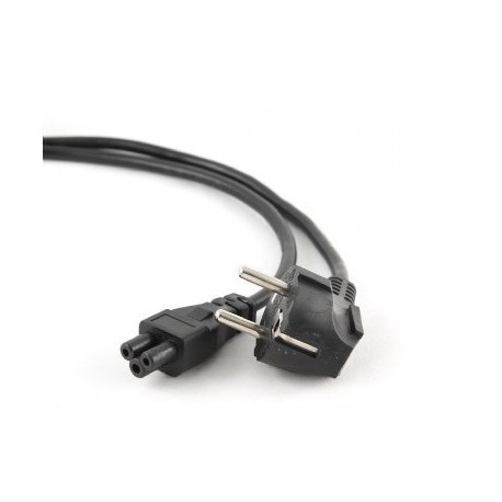 Cable alim. Portatil (trebol)1,8m BK