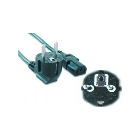 Cable alim.VDE 1,8m BK