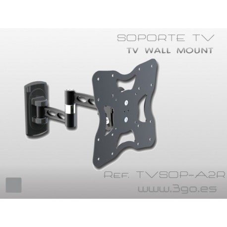 SOP 3GO TV 2 ROTULA/13-35''/15?/30KG/PIVOT
