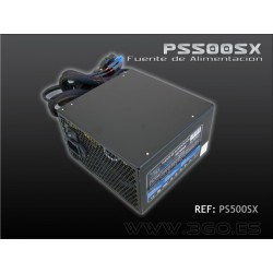 FUENTE A. 500W 24PIN+VENT 12CM+SATA+PCI-X PFC TERM