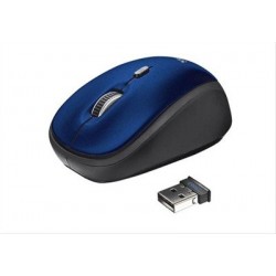 Trust Ratón YVI. Inalámbrico. Óptico. 800-1600 DPI. AZUL 