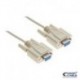 CABLE SERIE RS232, DB9/H-DB9/H, 1.8M NANOCABL