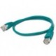 Cable CAT6 UTP moldeado 3m Verde