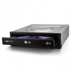 LG Regrabadora DVD-RW interna 24x Retail (GH24NSD1.AUAR10B)