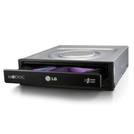 LG Regrabadora DVD-RW interna 24x Retail (GH24NSD1.AUAR10B)